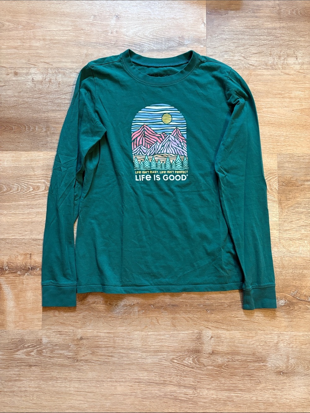 EUC Life is Good Long Sleeve Tee